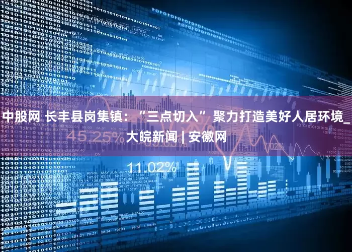 中股网 长丰县岗集镇：“三点切入” 聚力打造美好人居环境_大皖新闻 | 安徽网